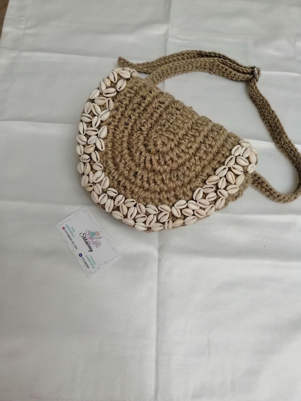 Crochet waist bag