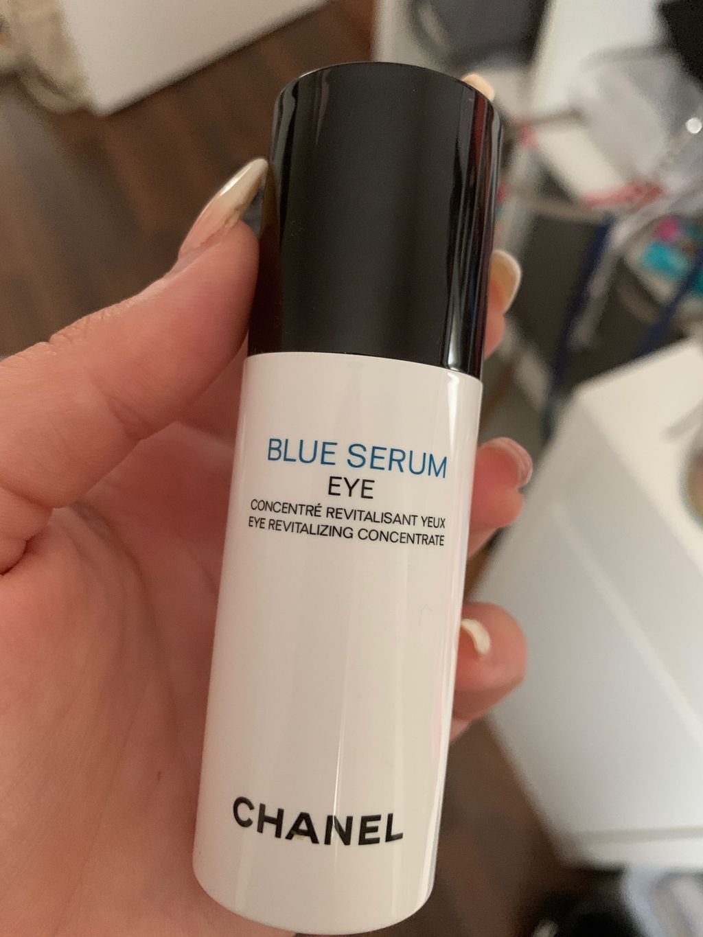 CHANEL blue serum eye