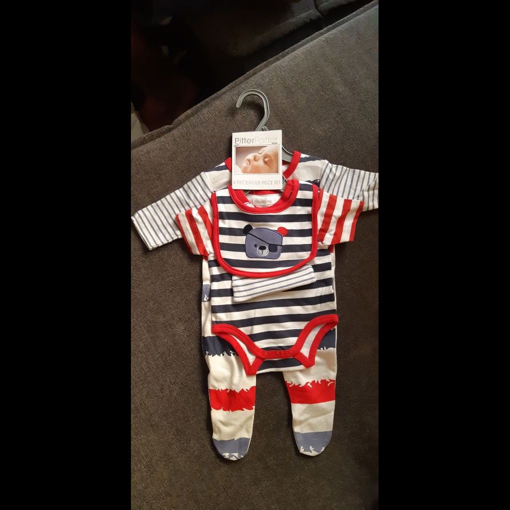 Pitter Patter 4 pieces set 0-3 month