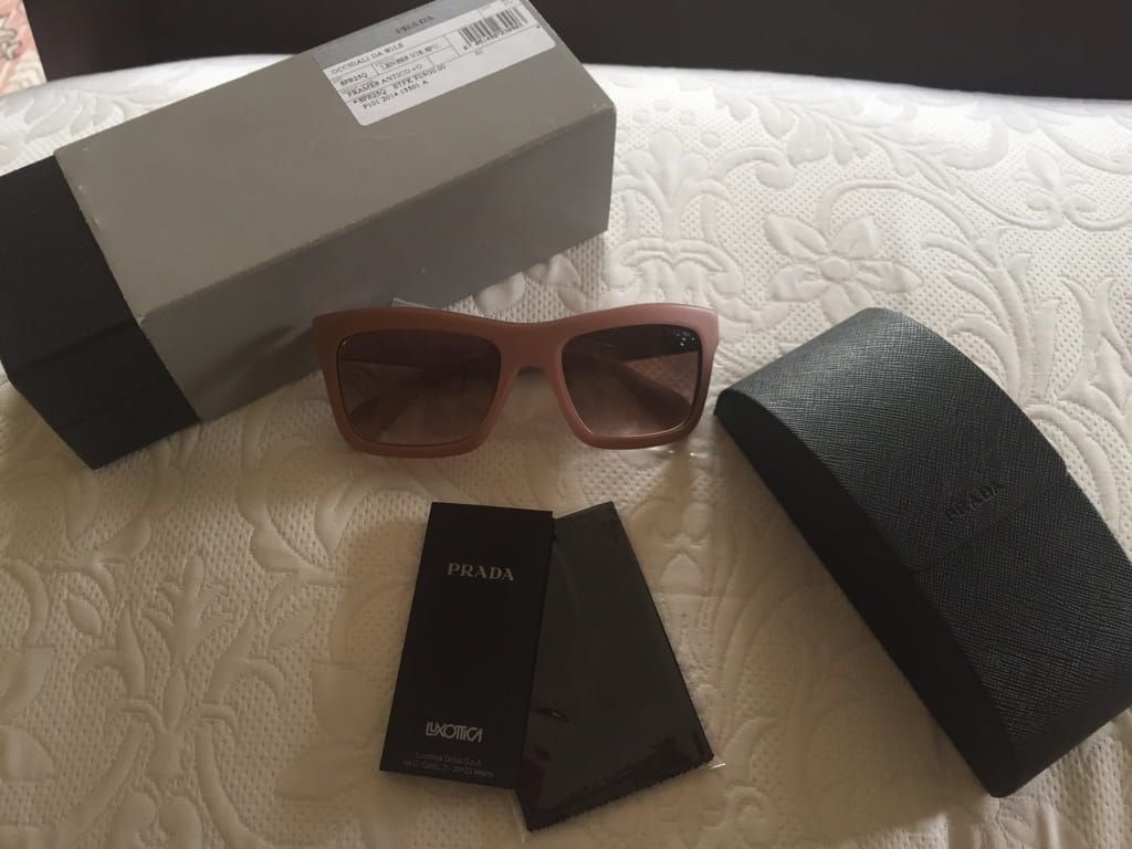 Prada Brand new Prada nude color sunglasses with all inclusions