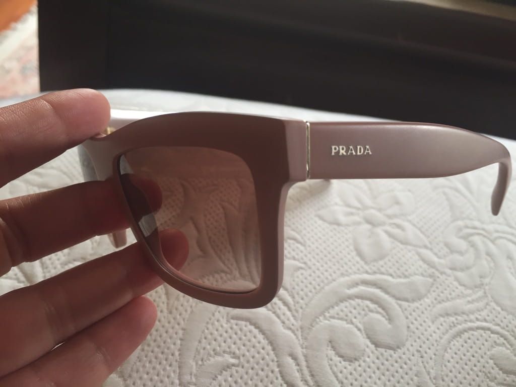 Prada Brand new Prada nude color sunglasses with all inclusions