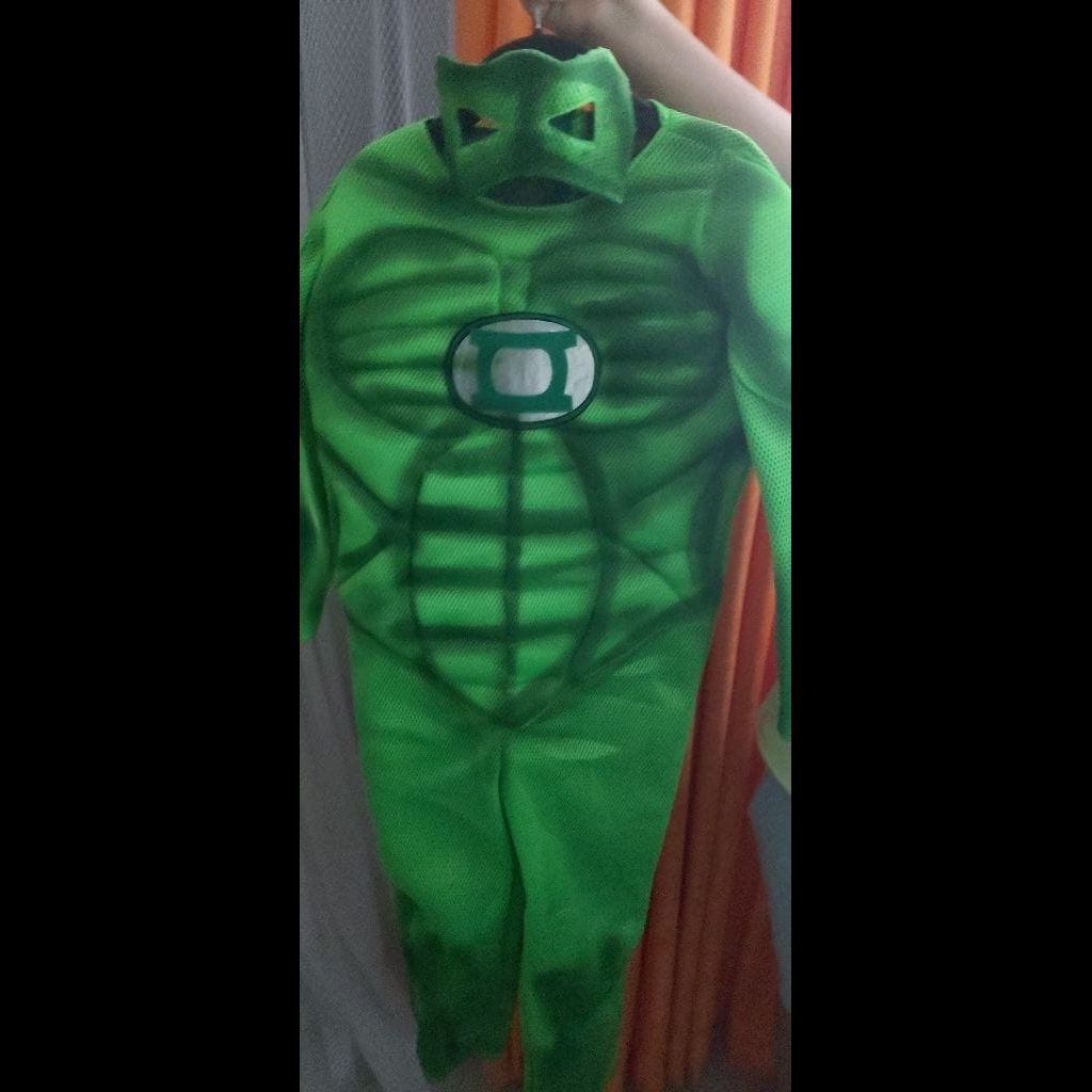 Green Lantren Costume with Mask