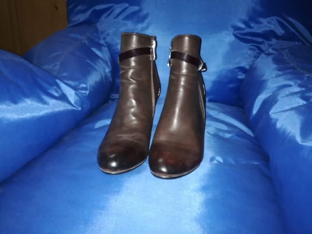 Brown Half boot