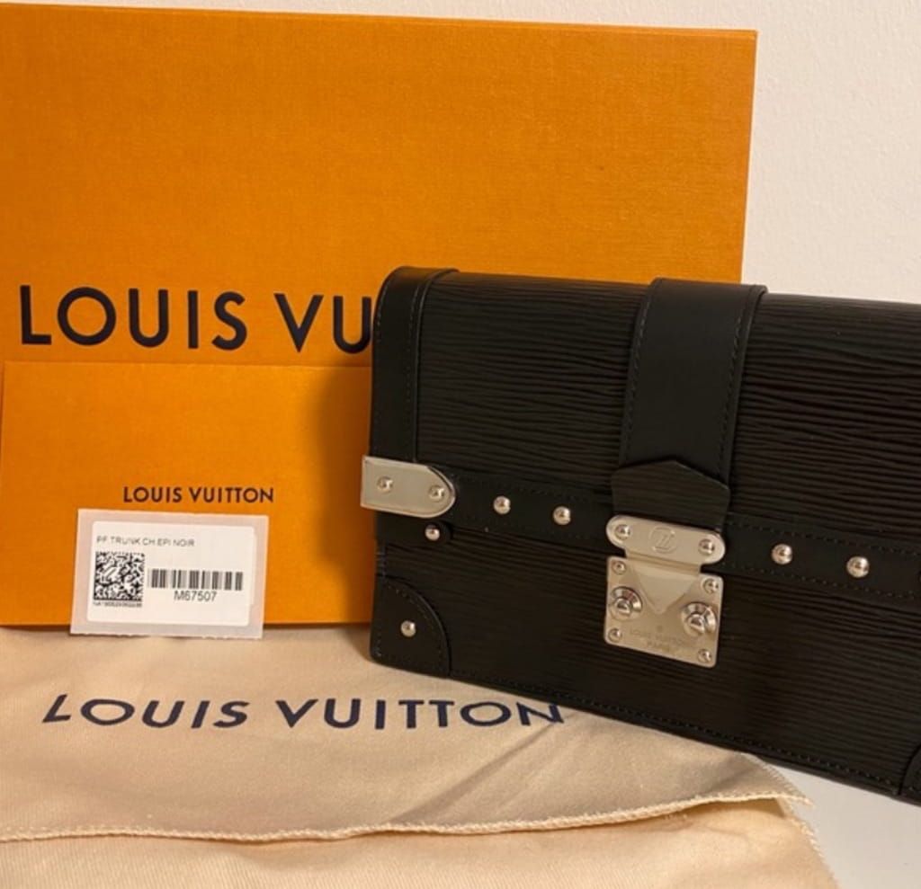 Louis Vuitton trunk chain crossbody