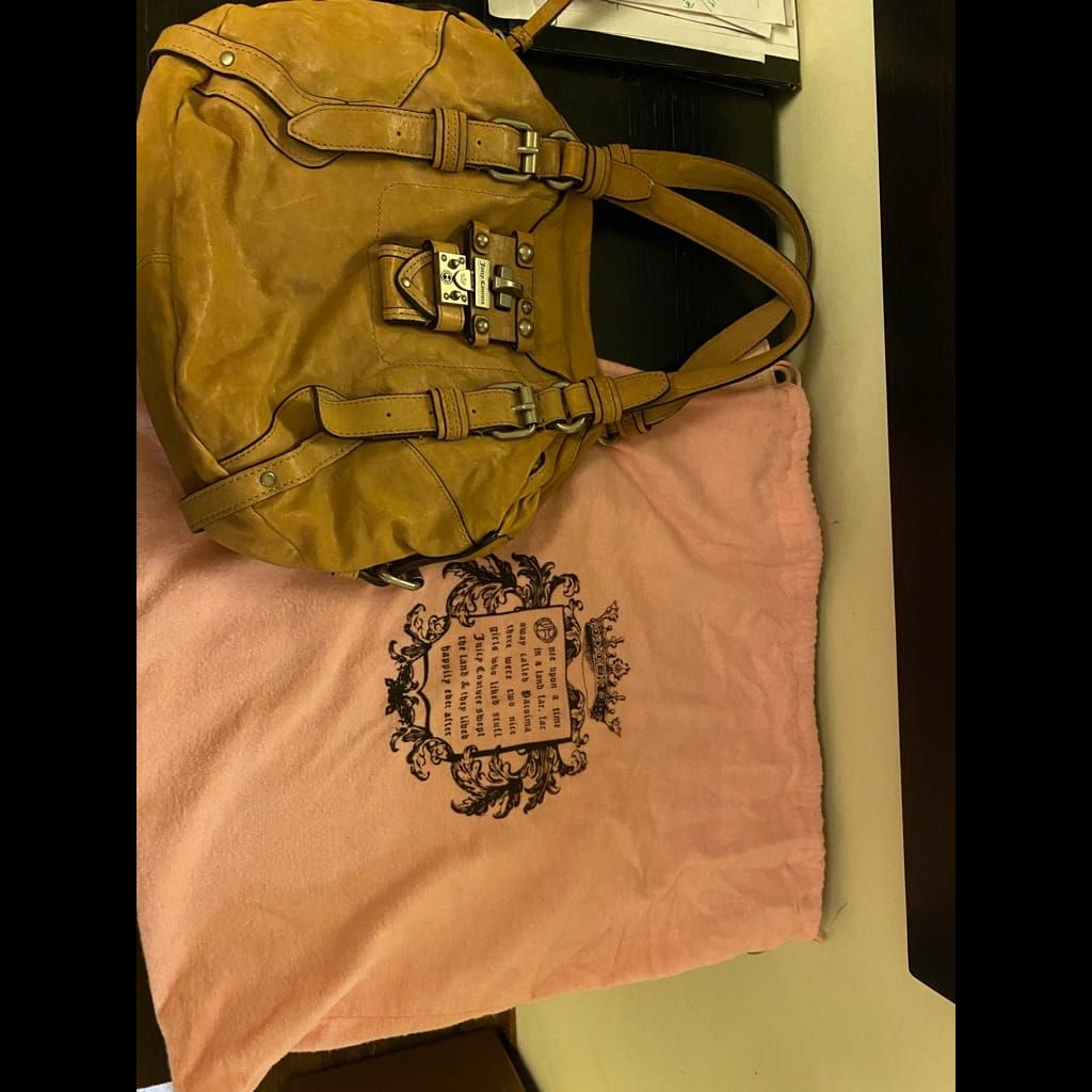 Leather Juicy Couture bag - SOLD