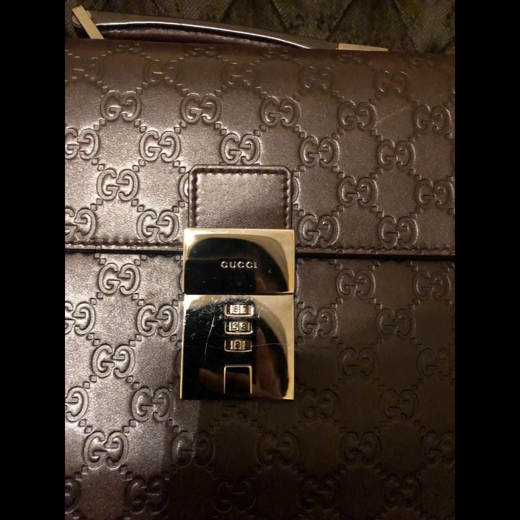 Gucci men briefcase