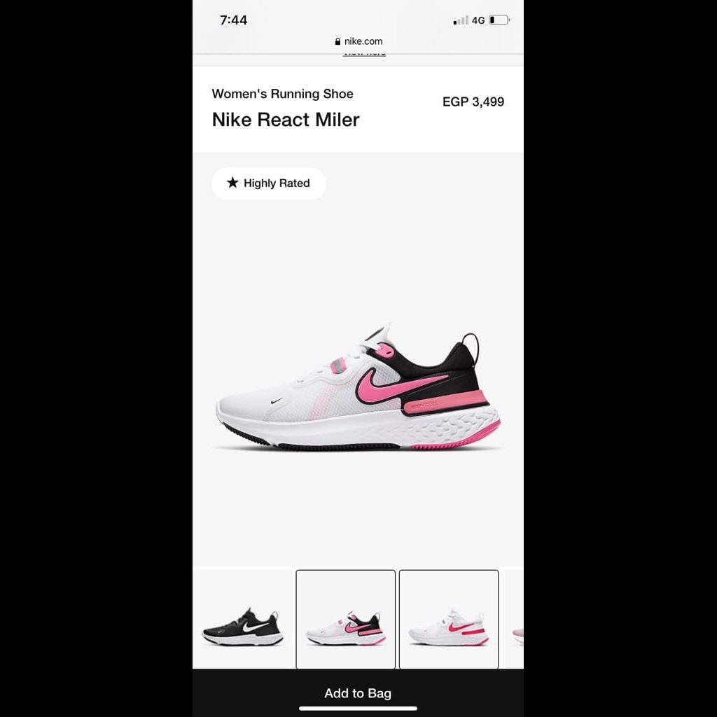 Nike React Miler