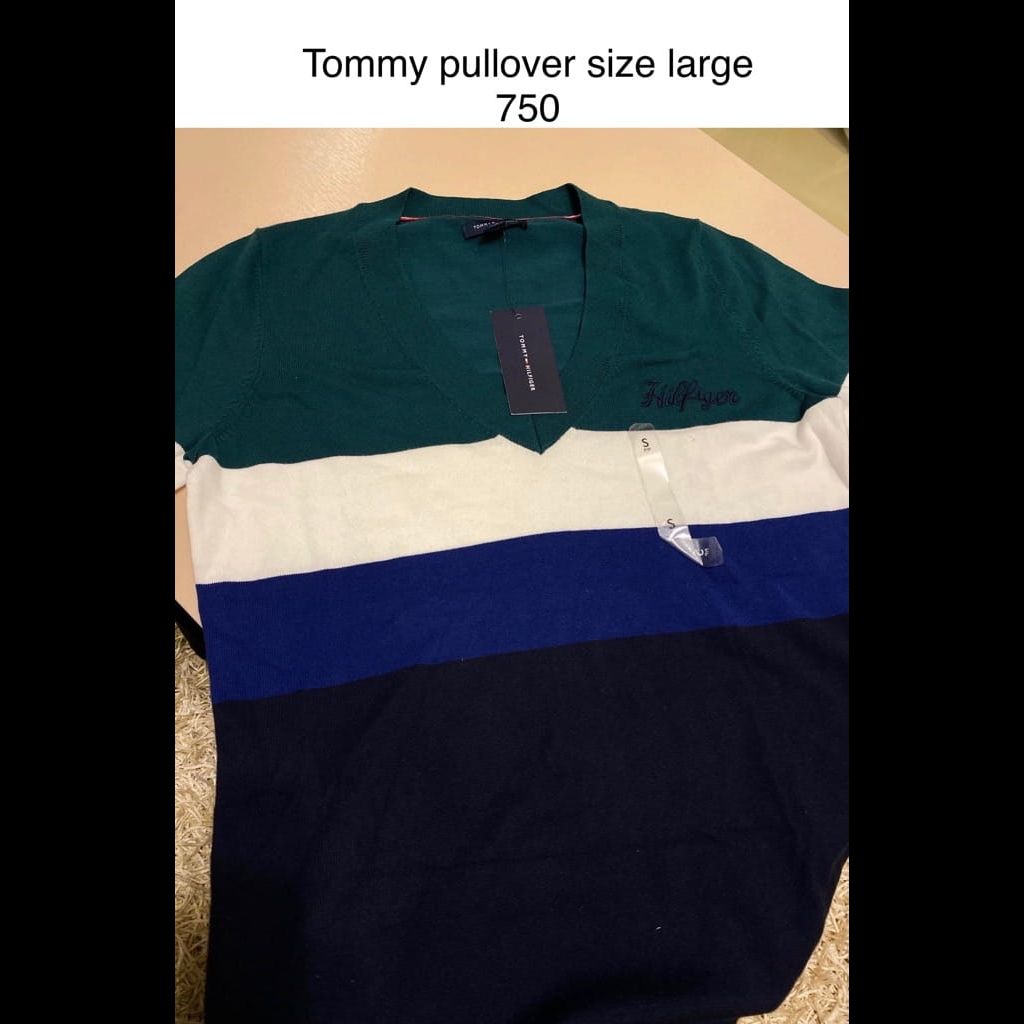 New Tommy pullover