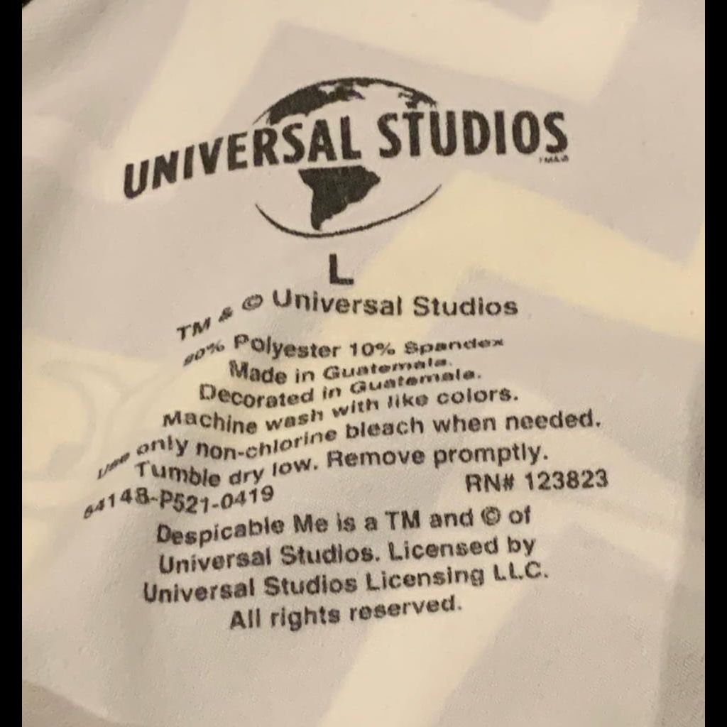 Disney - Minion leggings from Universal studios