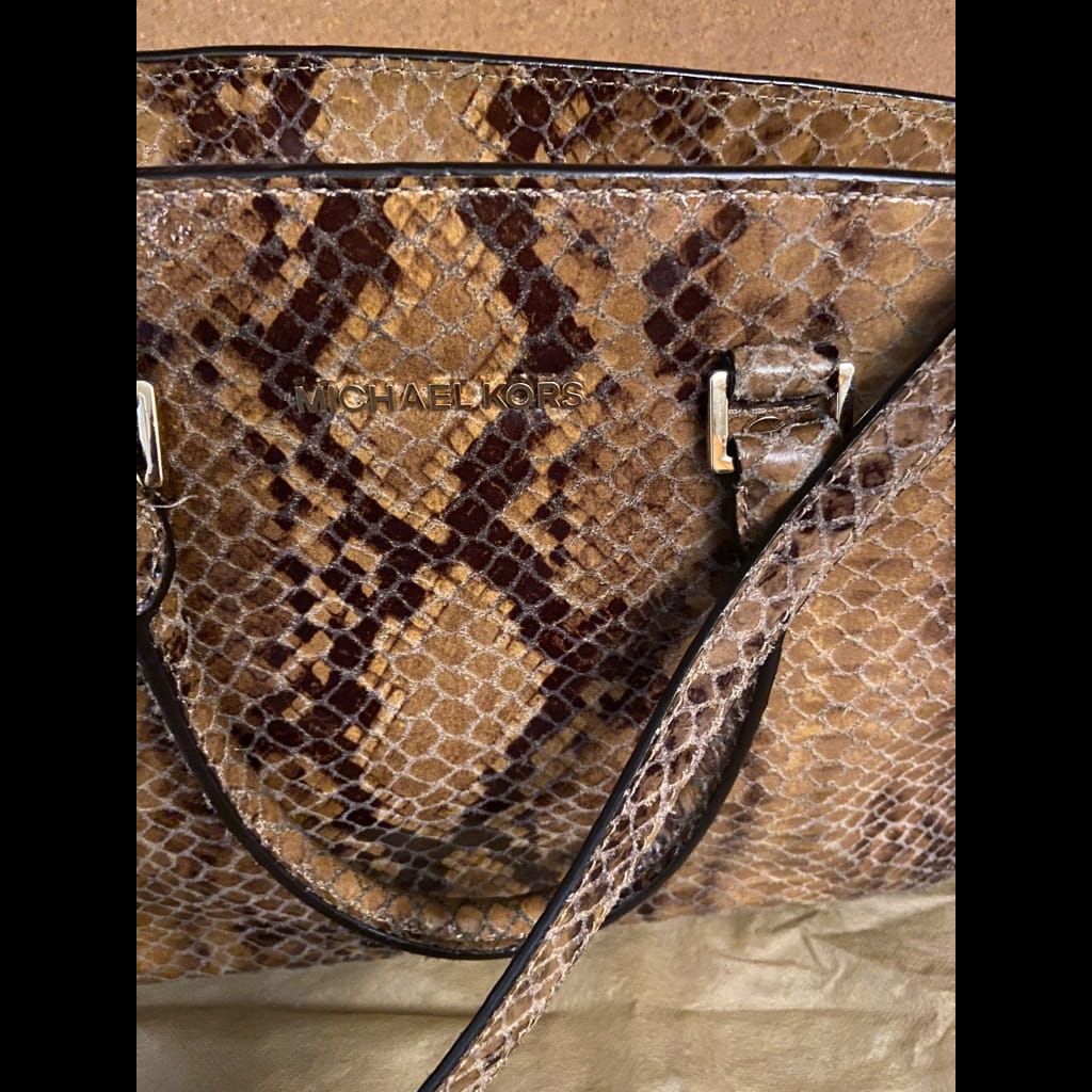 Mk snake leather