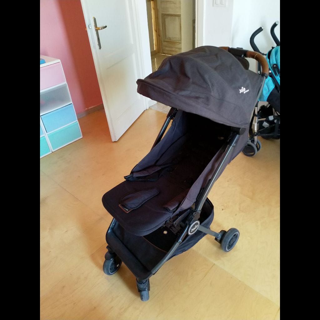 Stroller with a car seat