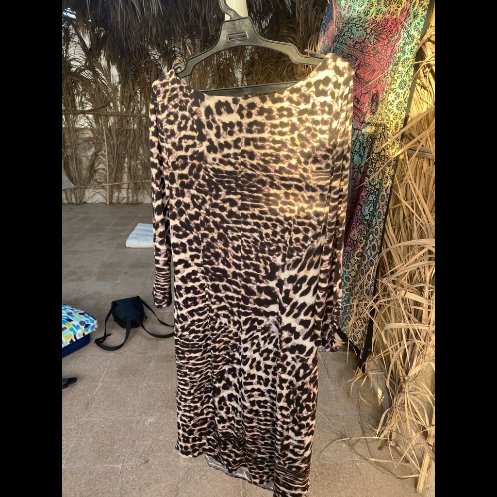 Coast leopard print dress