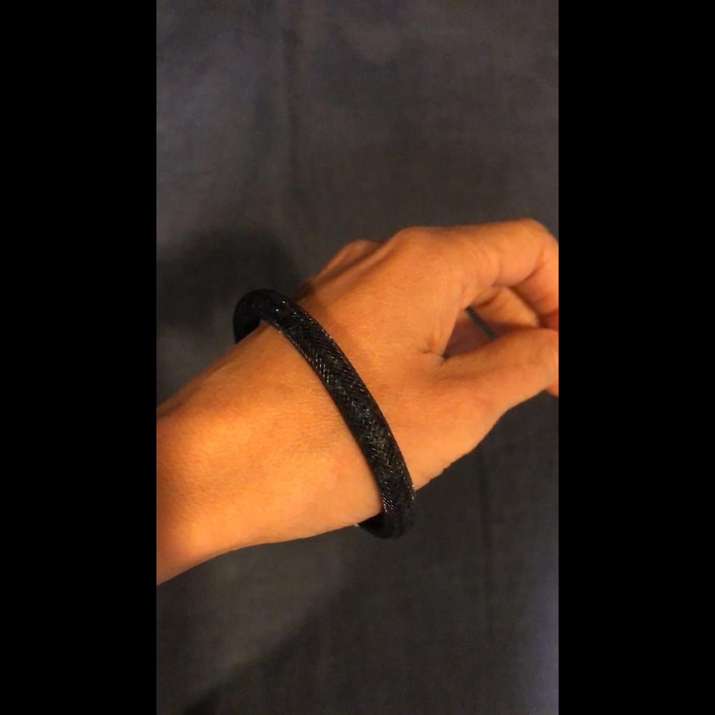 Swarovski stardust black bracelet