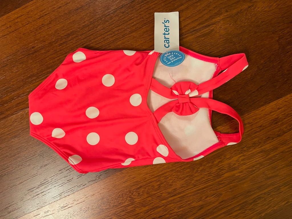 Carter’s  new swimsuit  for baby girls