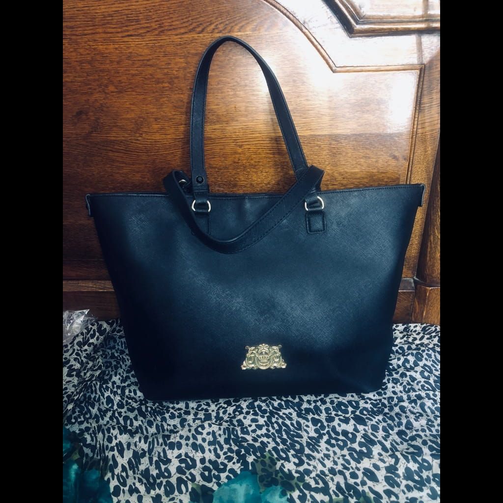 Large juicy couture black tote