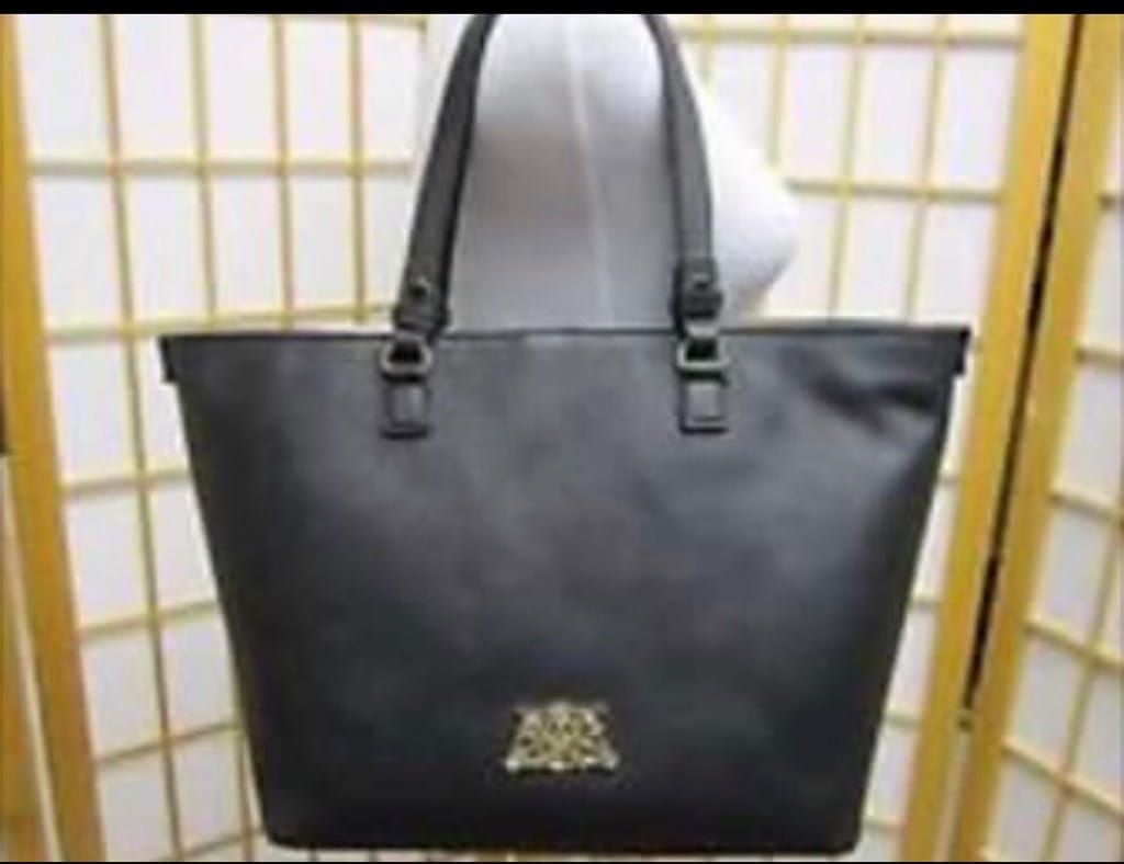 Large juicy couture black tote
