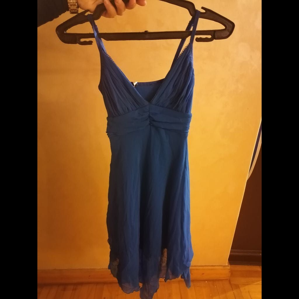 Jane norman blue dress