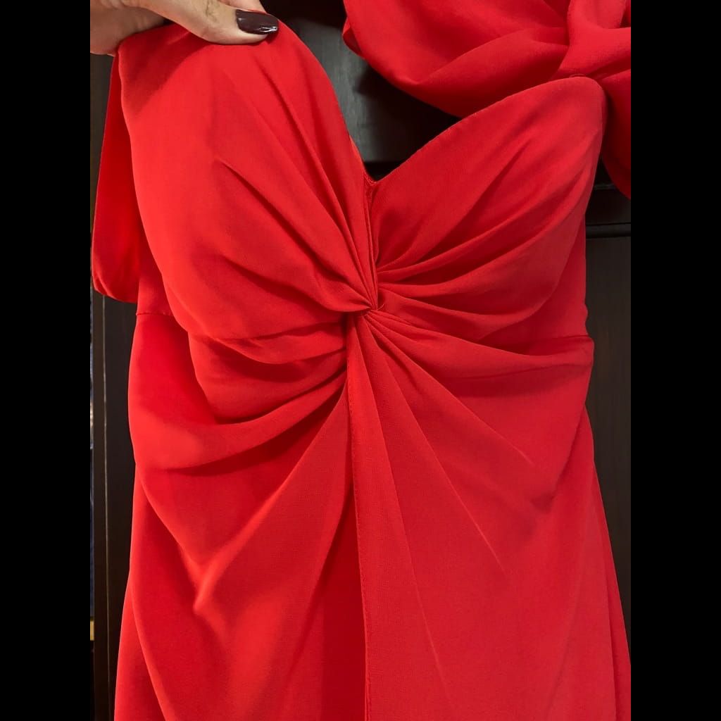 Red Soirée Dress