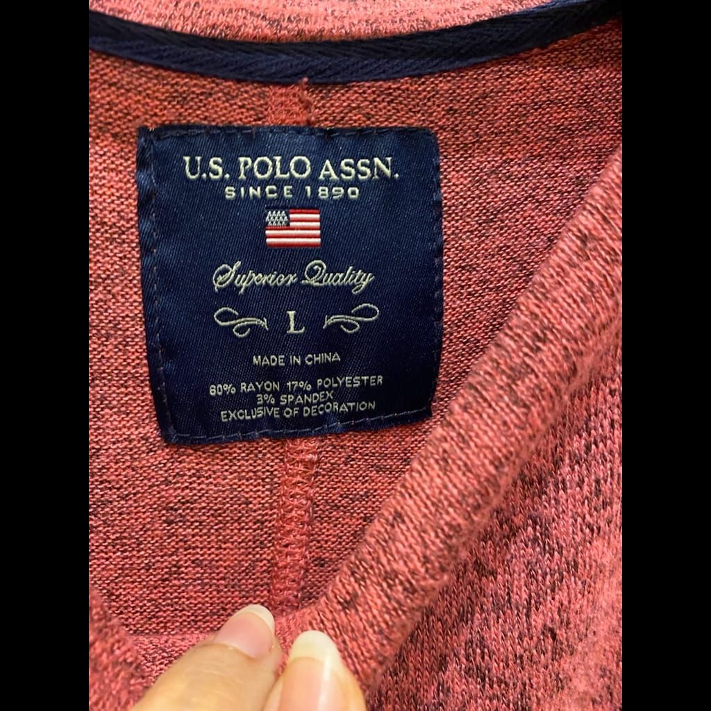 US polo sweater