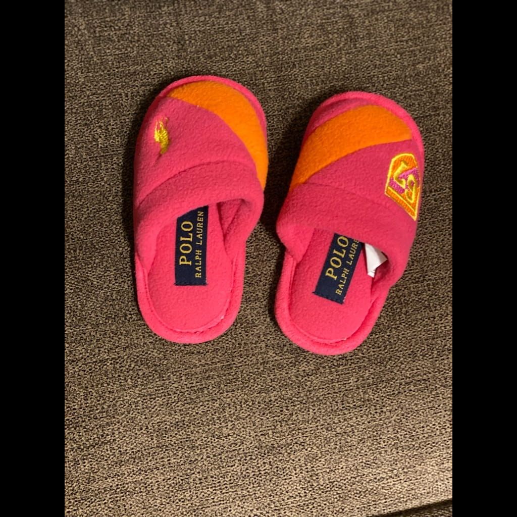 Ralph Lauren kids slippers