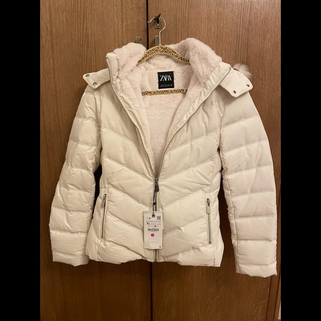 Zara lined bumper jacket