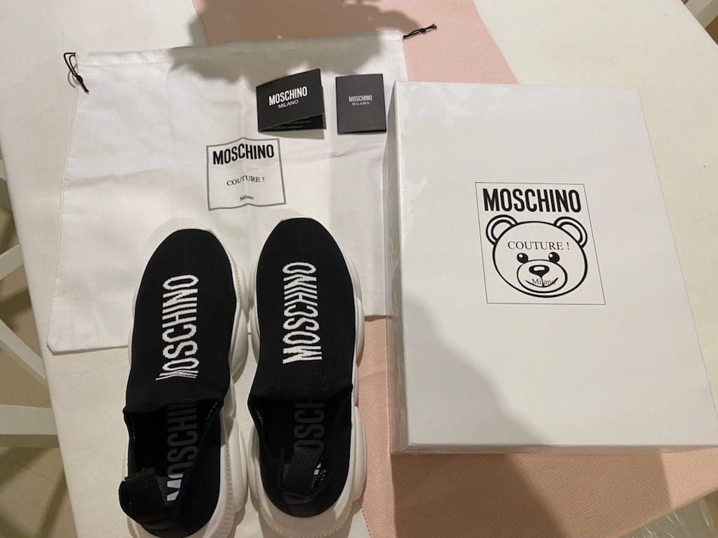 Moschino teddy run sneakers