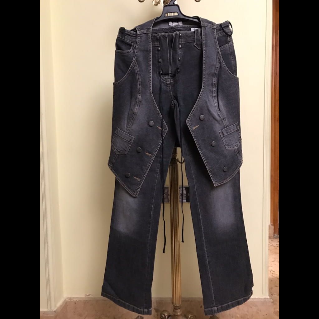 Vintage twin set black jeans