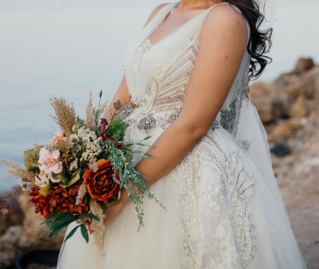 Yolancris Swarovski Wedding Dress