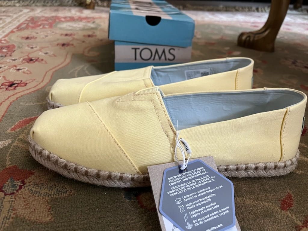 Toms new size 39