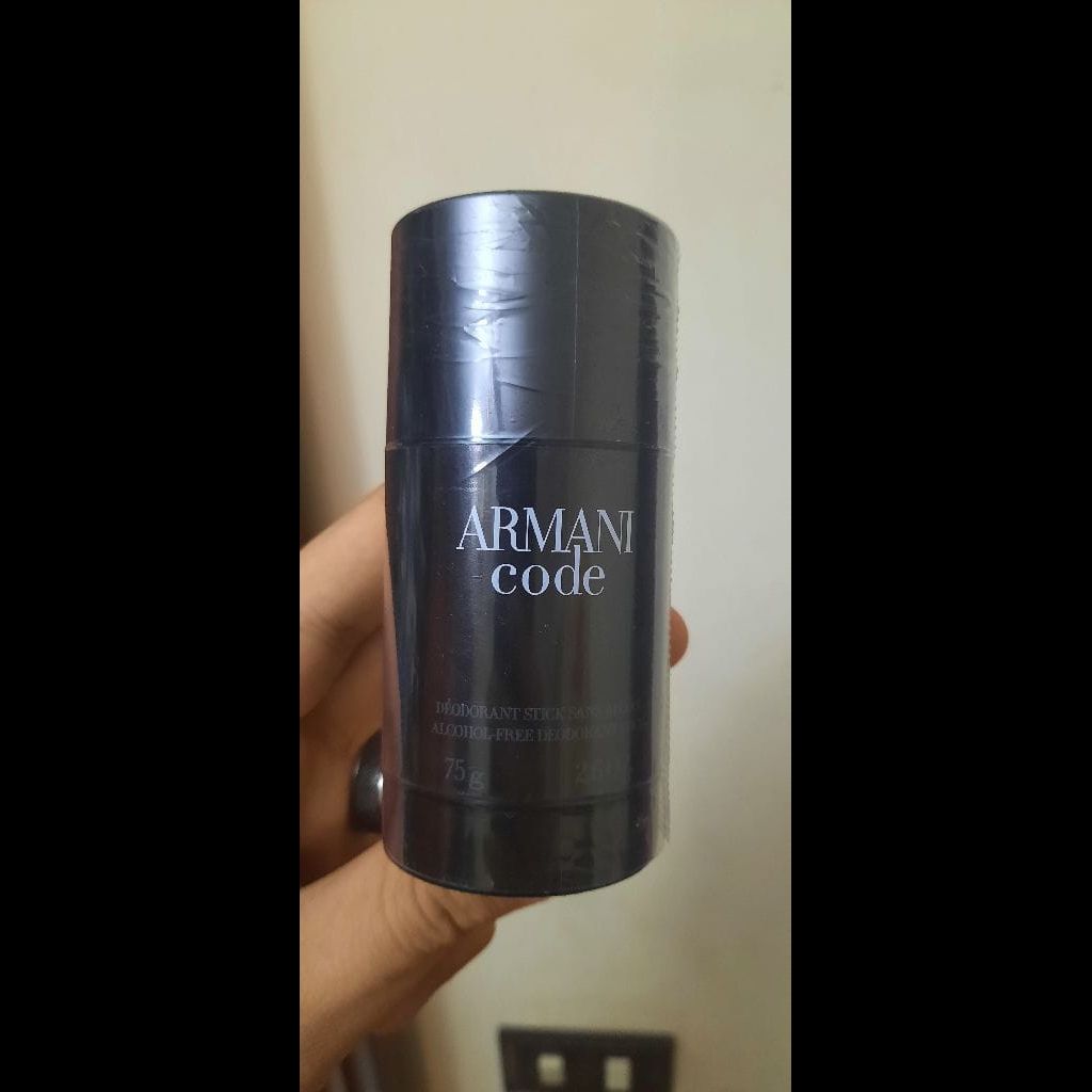 Armani Code Men by Armani 2.5 oz Alcohol Free Deodorant Stick