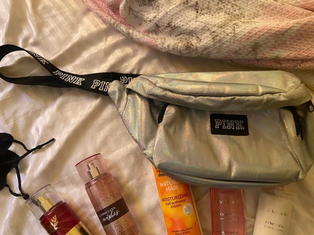 Victoria’s Secret pink waist bag