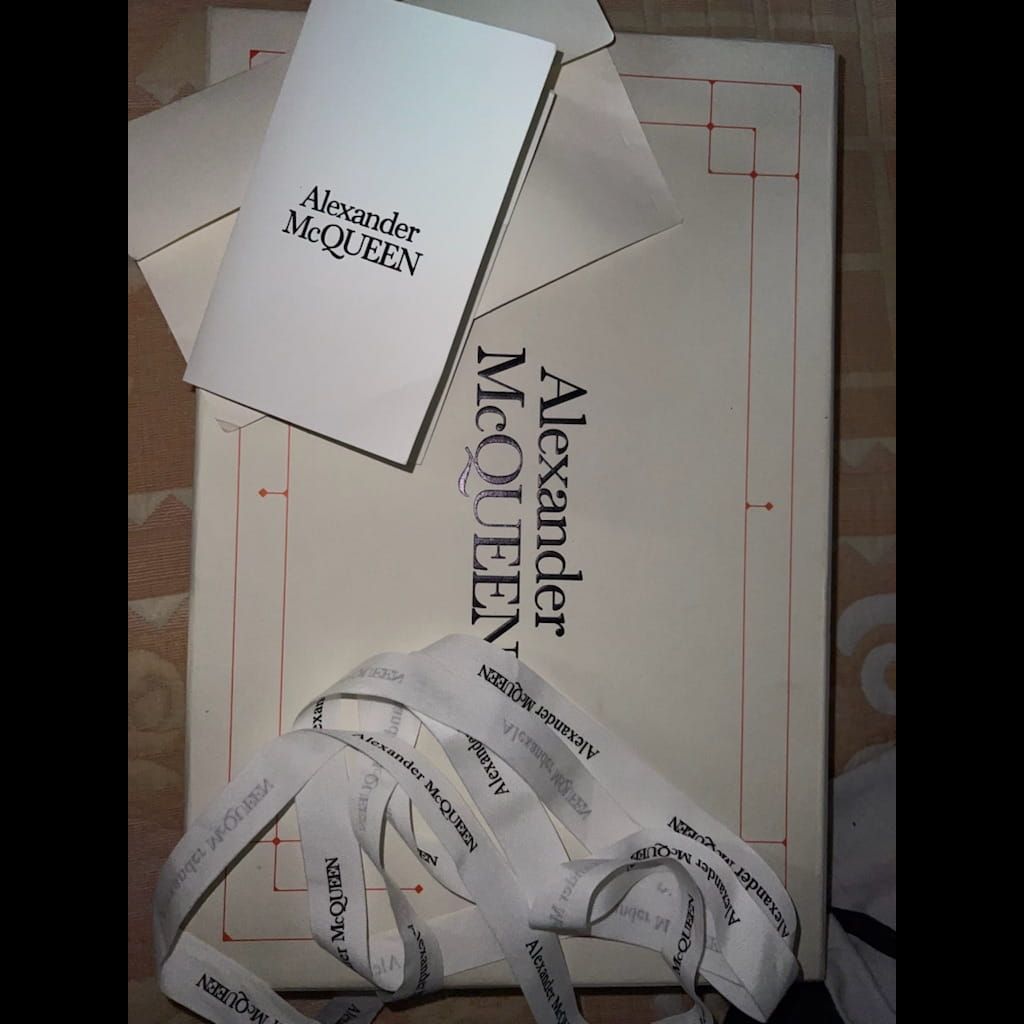 Alexander McQueen white sneakers