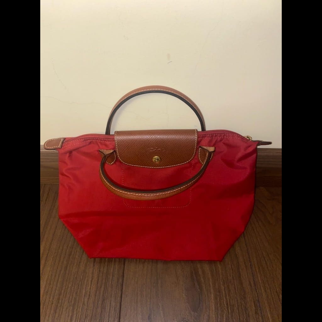 Red Longchamps Bag (perfect condition)