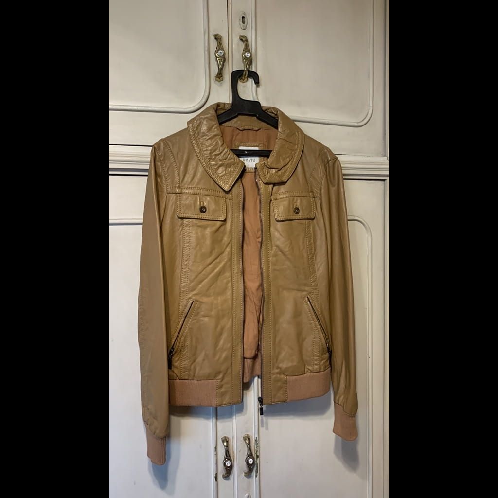 Leather jacket 100% genuine