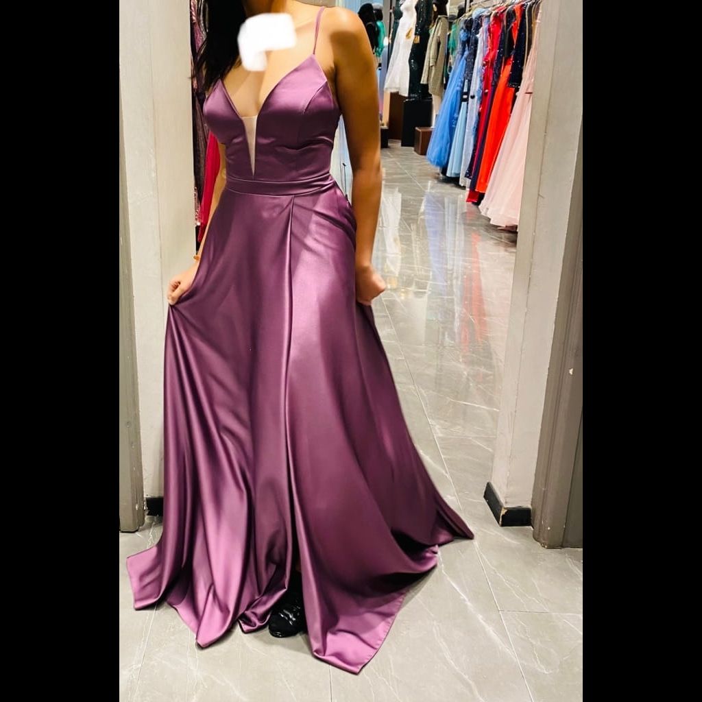 Purple Soiree Dress