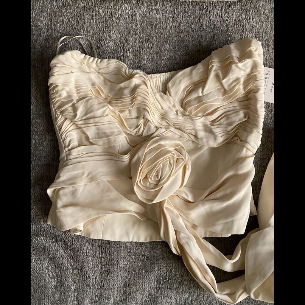 Zara Strapless elegant top