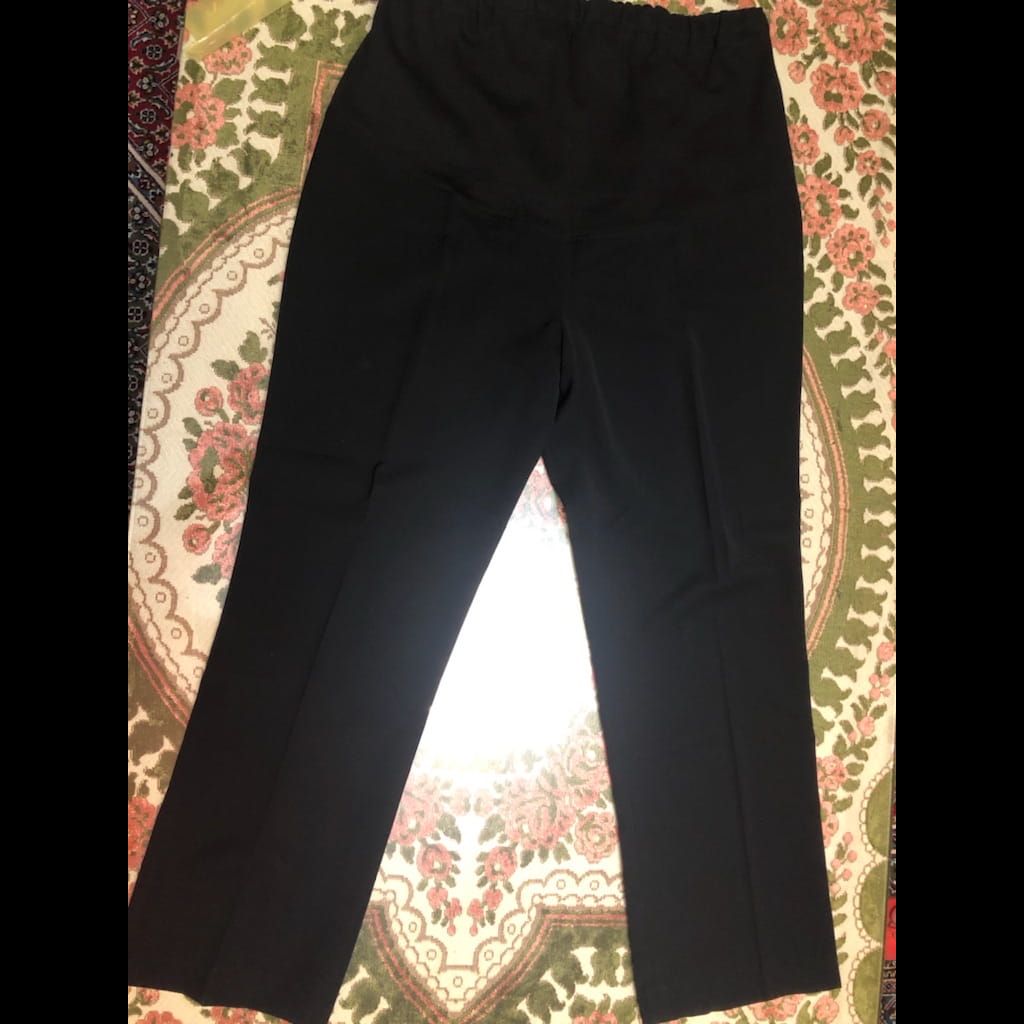 Crepe pregnancy pant French made