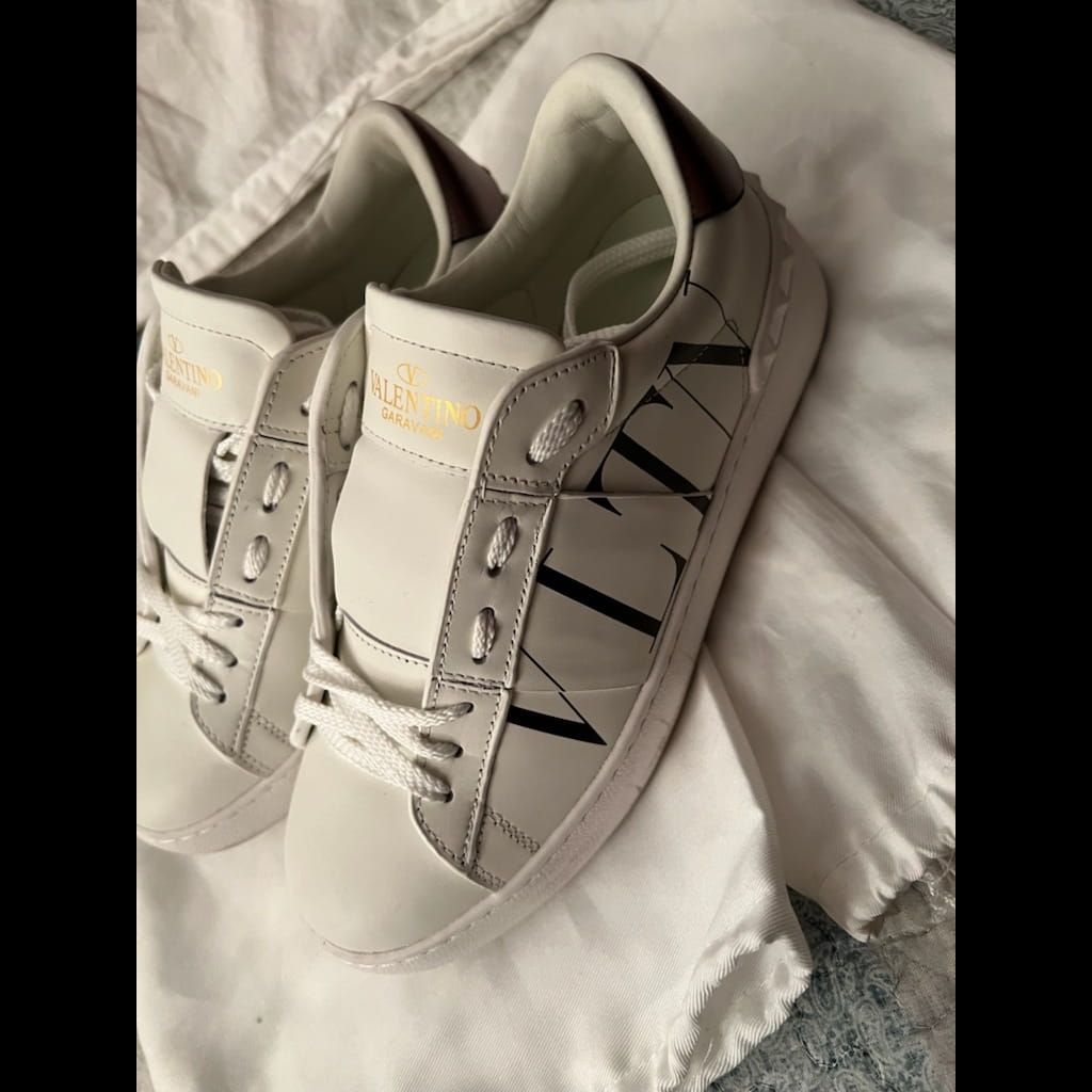 Valentino white sneakers
