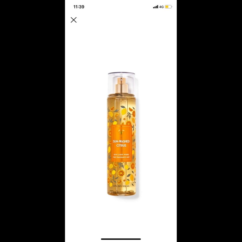 Bath and body works sun washed citrus