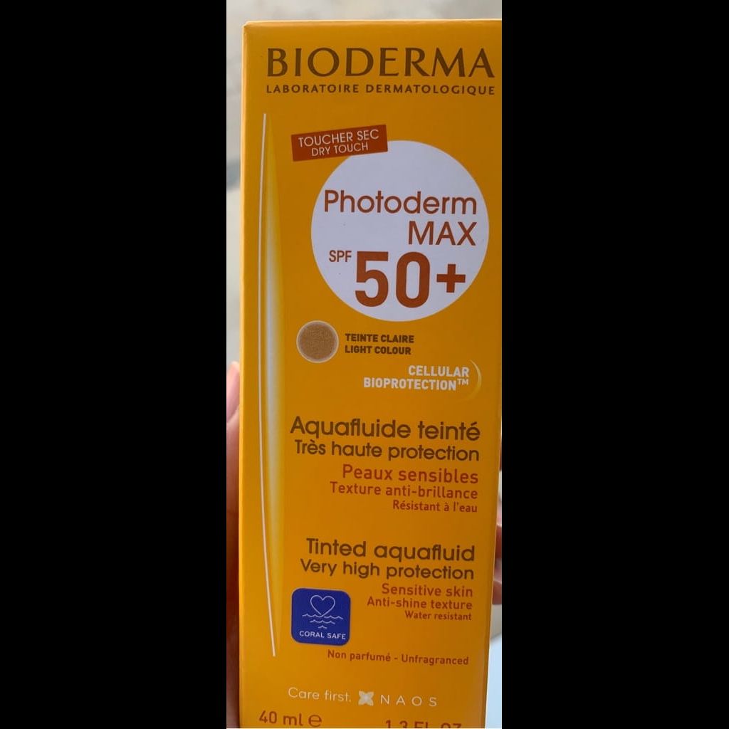 Bioderma photoderm max spf50+ tinted aquafluid