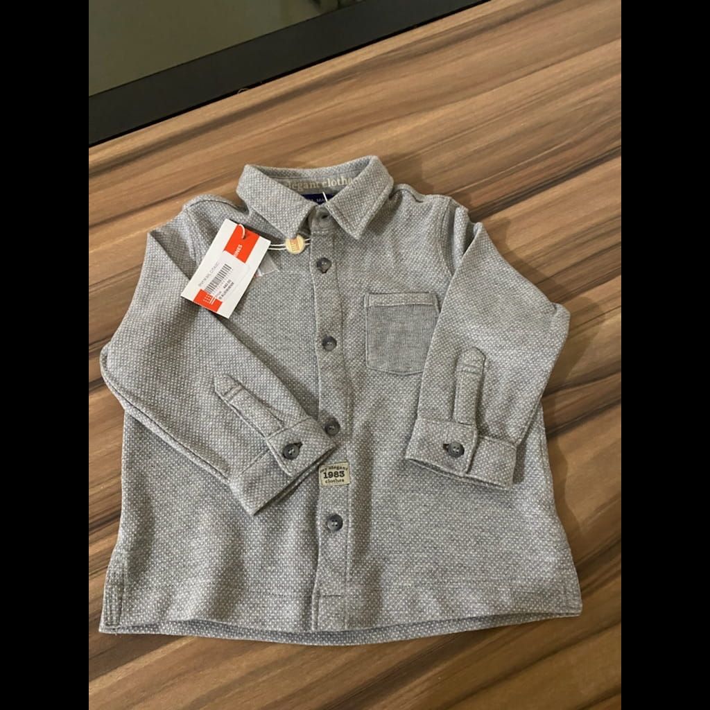 Cardigan and shirt for baby boys 12-18 months