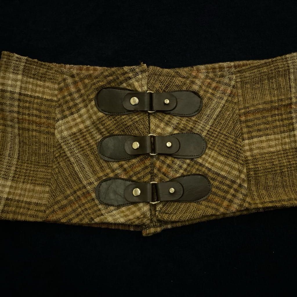 Brown waist belt