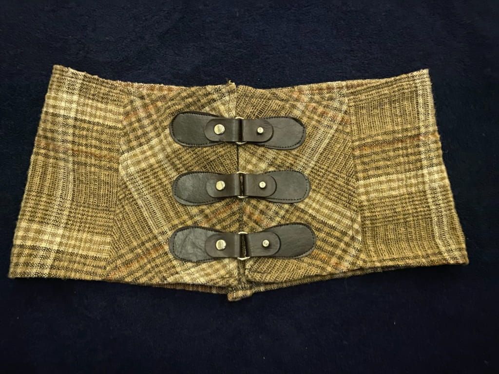 Brown waist belt