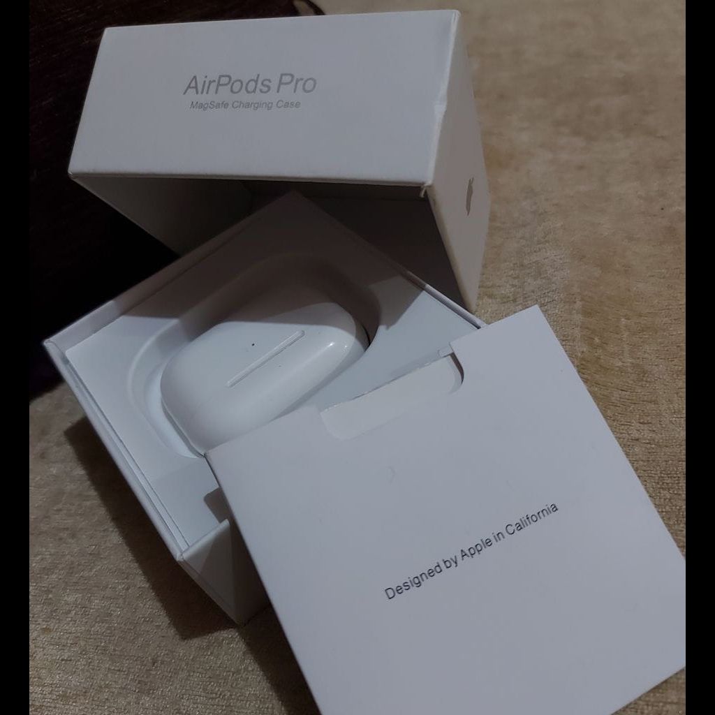 AirPods Pro with Wireless Charging Case Designed by Apple in California
