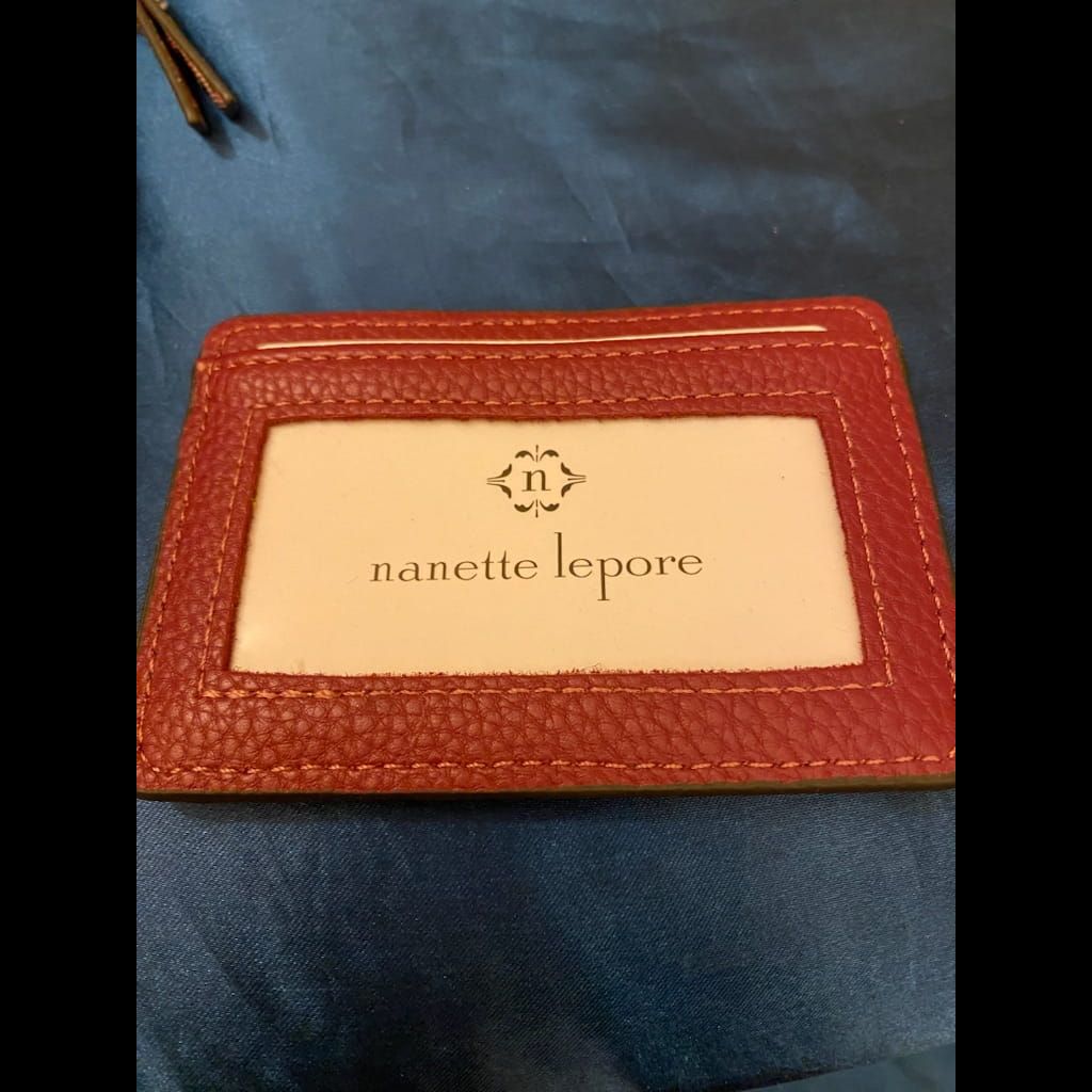 Nanette Lepore wallet with card holder