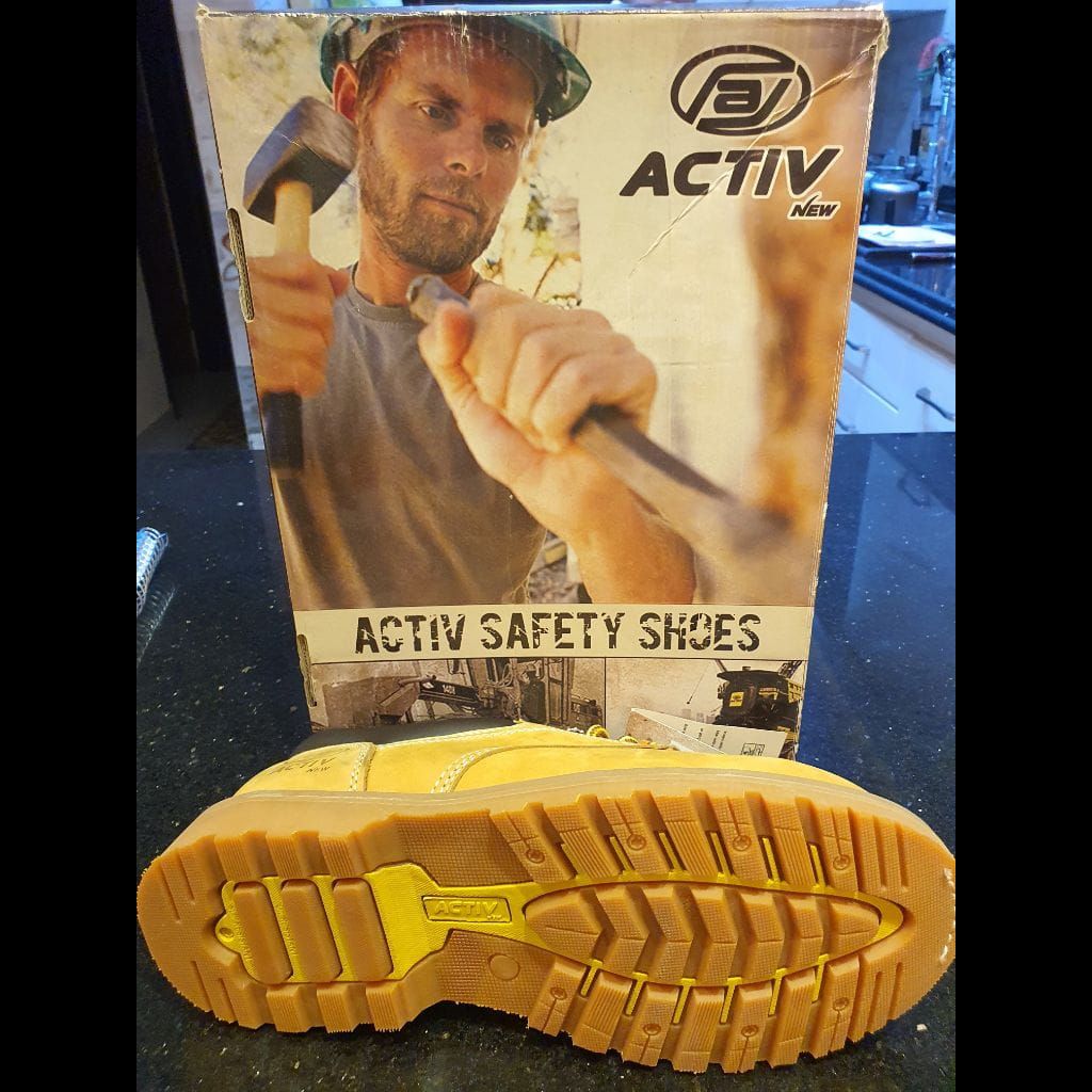 Activ saffty Boot shose yello Sizes 40