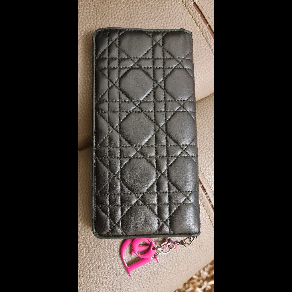 Lady Dior  Flap Wallet