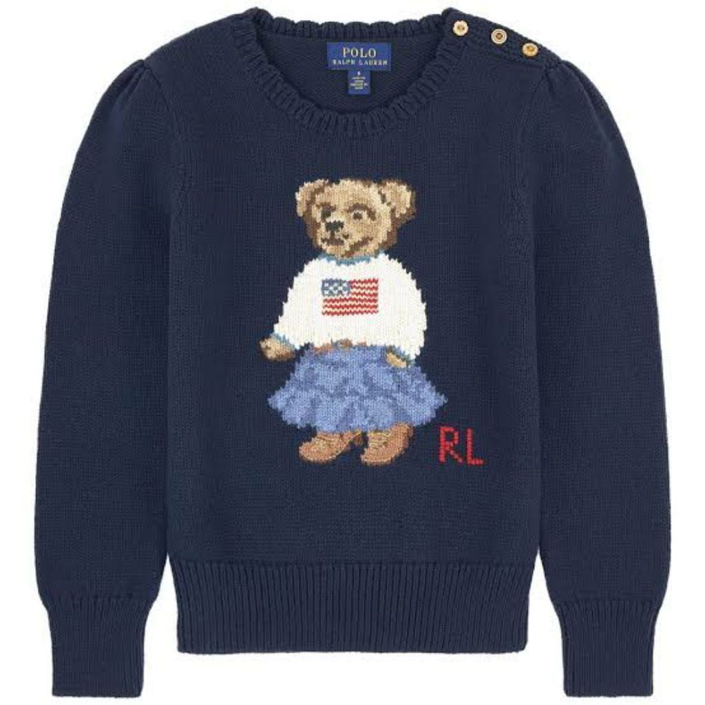 Ralf lauren teddy bear pullover size 2T