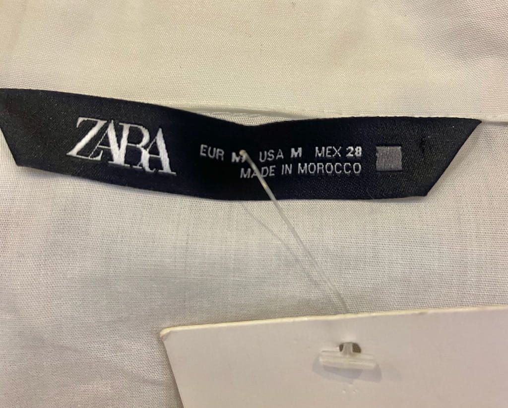 Zara Lapel Collar Shirt