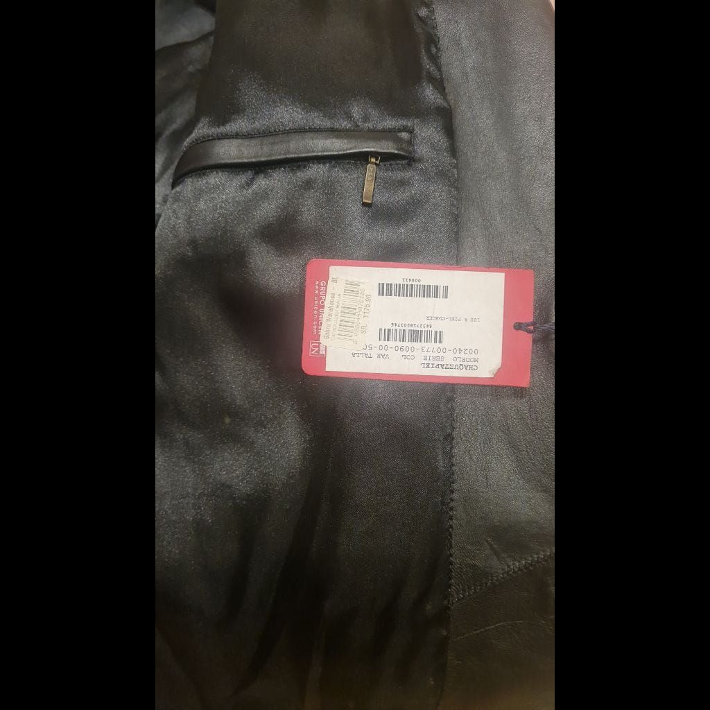 Leather jacket spanish